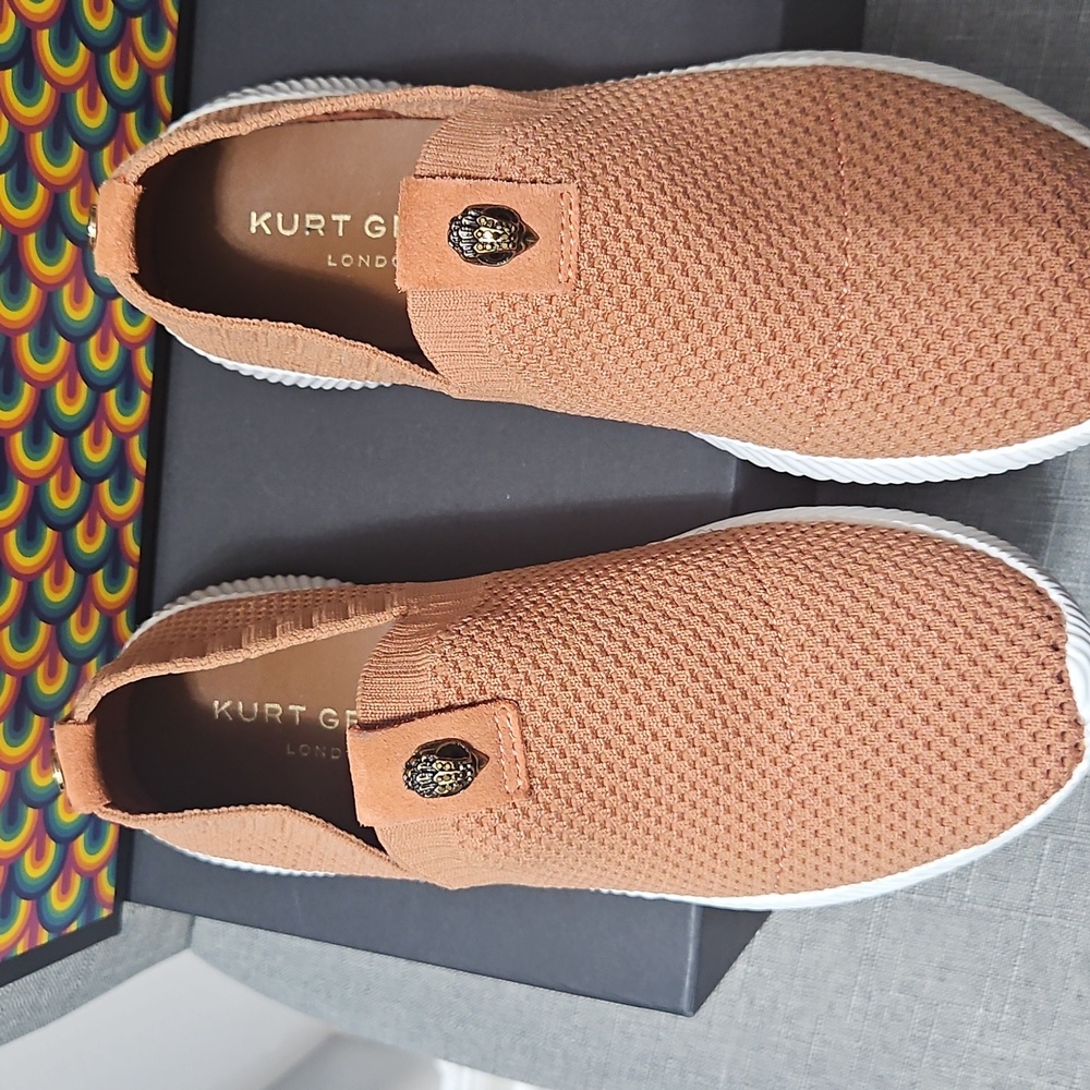 Kurt Geiger Lorna Rust Slip-On Sneakers - Picture 3 of 6